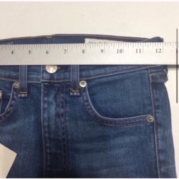 rag & bone / Jean High Rise Skinny Jeans Size 24 - Picture 3 of 7
